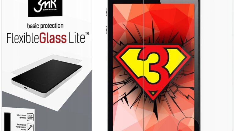 3MK Szkło hybrydowe Lite - na przód iPhone 4 / 4S