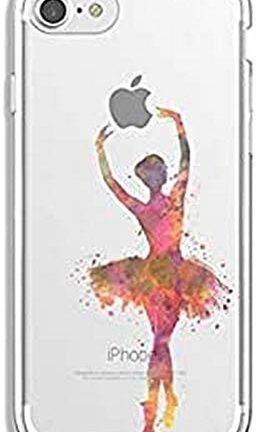 Cokitec Cokitec Etui ochronne do iPhone 6/6S tancerka, przezroczyste 55644