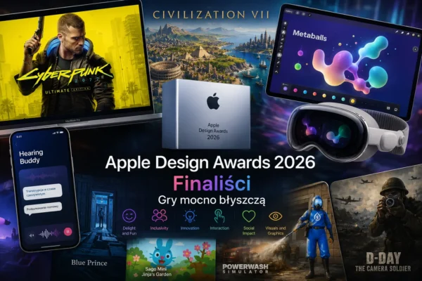 Finaliści Apple Design Awards 2026. Gry mocno błyszczą