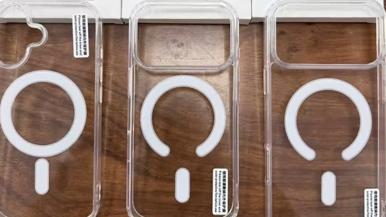 Rzekome przezroczyste etui do iPhone 18 z oznaczeniem MagSafe