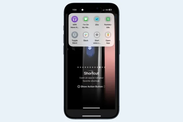Przycisk czynności w iPhonie jako sprytny launcher