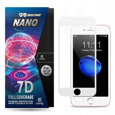7D Glass Szkło hybrydowe iPhone SE/2020/8/7/6s/6